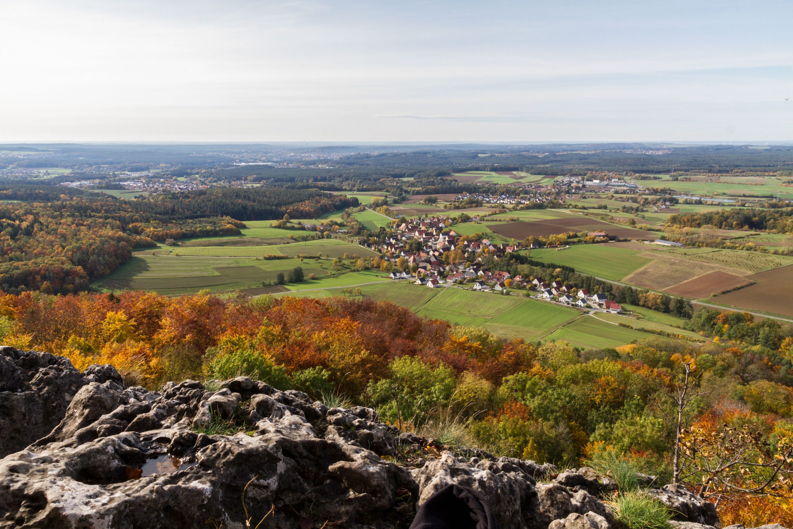 Blick vom Glatzenstein