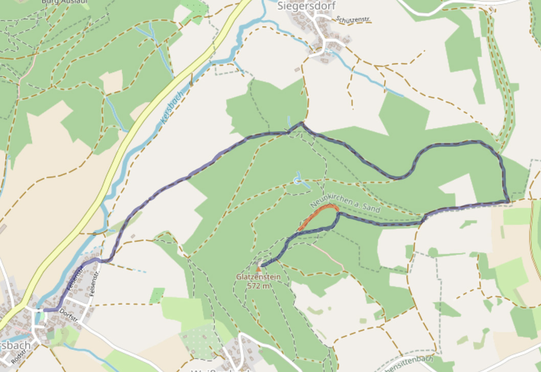 Wanderkarte